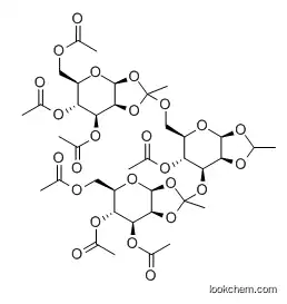Molecular Structure of 230963-27-6 (O-3,4,6-Tri-O-acetyl--D-mannopyranosylethylidyne-(1-23)-O-[3,4,6-tri-O-acetyl--D-mannopyranosylethylidyne-(1-26)]-1,2-O-ethylidene--D-mannopyranose Acetate)